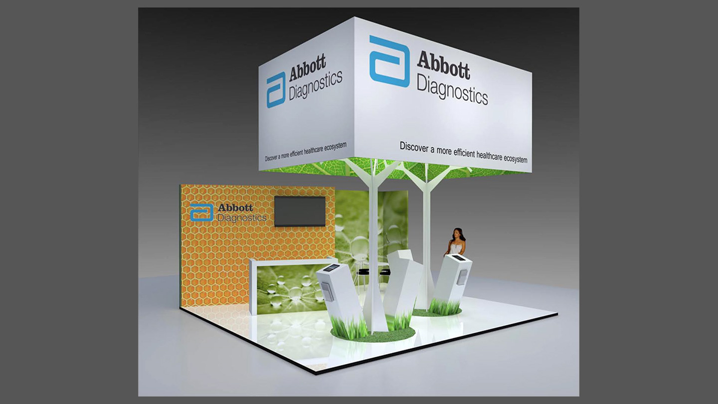 Abbott Diagnostics Display Stand