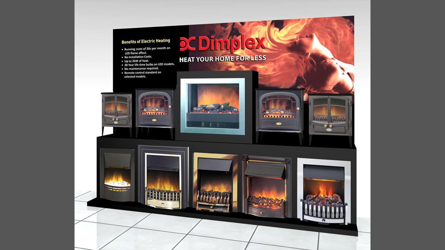 Ganleys Dimplex Electrical Display Unit