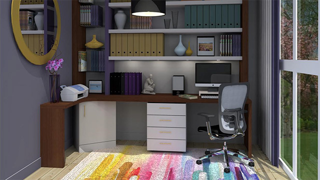 Office 3D Rendering Sample Thumbnail Image