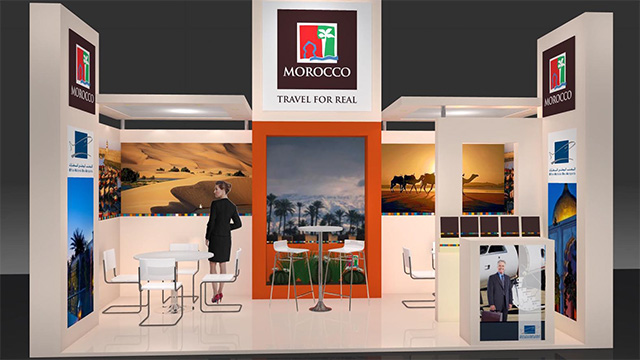 Moroccan Tourism Display Stand Thumbnail Image